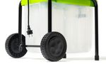Электрический садовый измельчитель Greenworks GACSB, 2206707,200v, 2500 Вт с контейнером