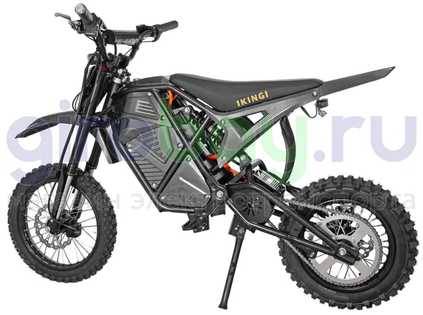 Электропитбайк IKINGI S9 MINI (48V/25Ah) - Карбон фото №9