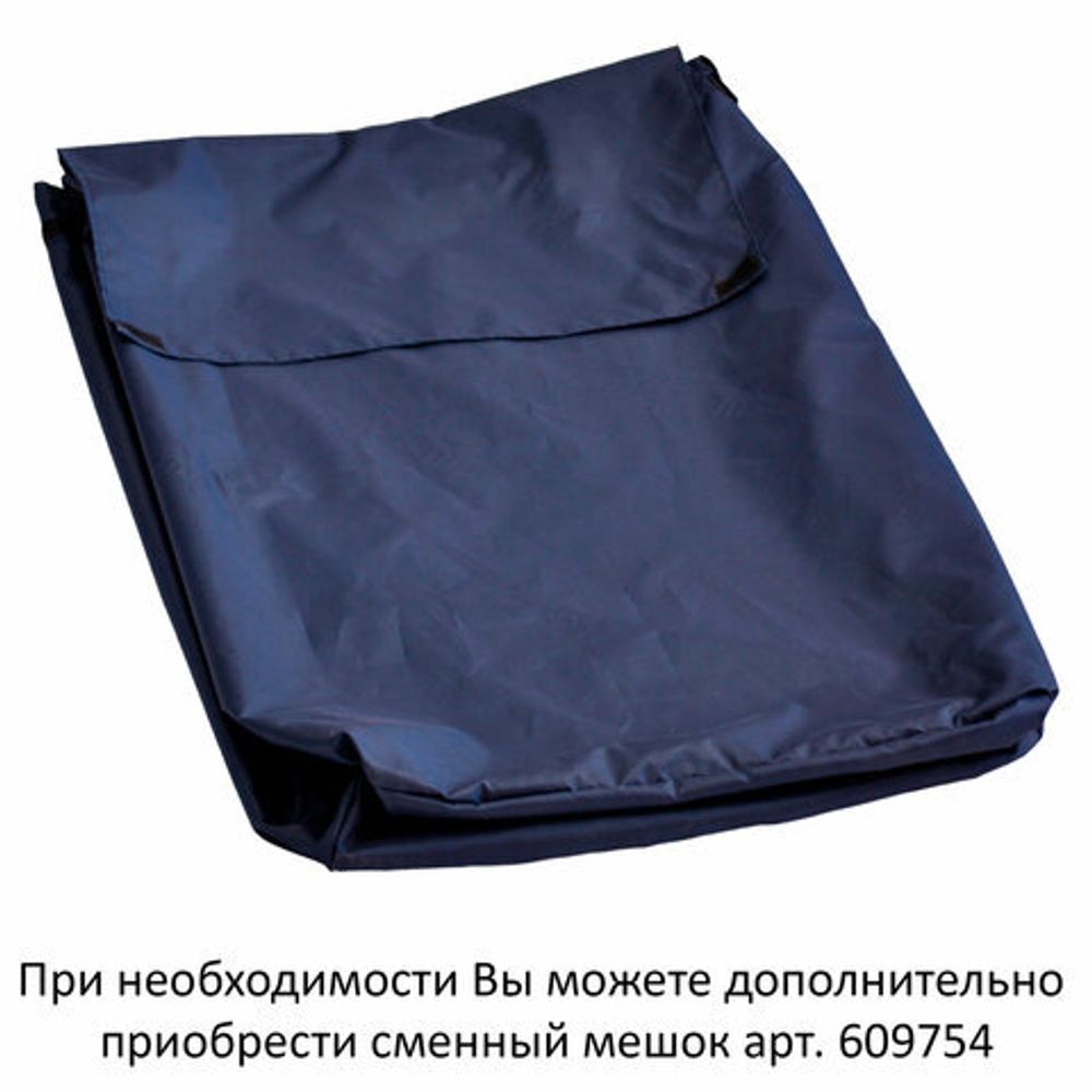 Тележка уборочная Eco-Force МНОГОФУНКЦИОНАЛЬНАЯ (отель, кафе, столовые, офис), 3 поддона, 2 держателя и основания для мешка, 2 мешка, 26EF/4