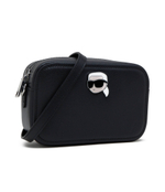 Кожаная сумка через плечо ikonik 2.0 Karl Lagerfeld - черный(240W3085)