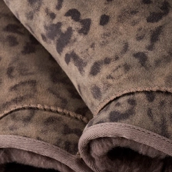 UGG Угги Ultra Mini Spotted, каштановый