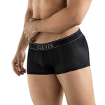 Черные перфорированные трусы-хипсы Clever Ambar Trunks