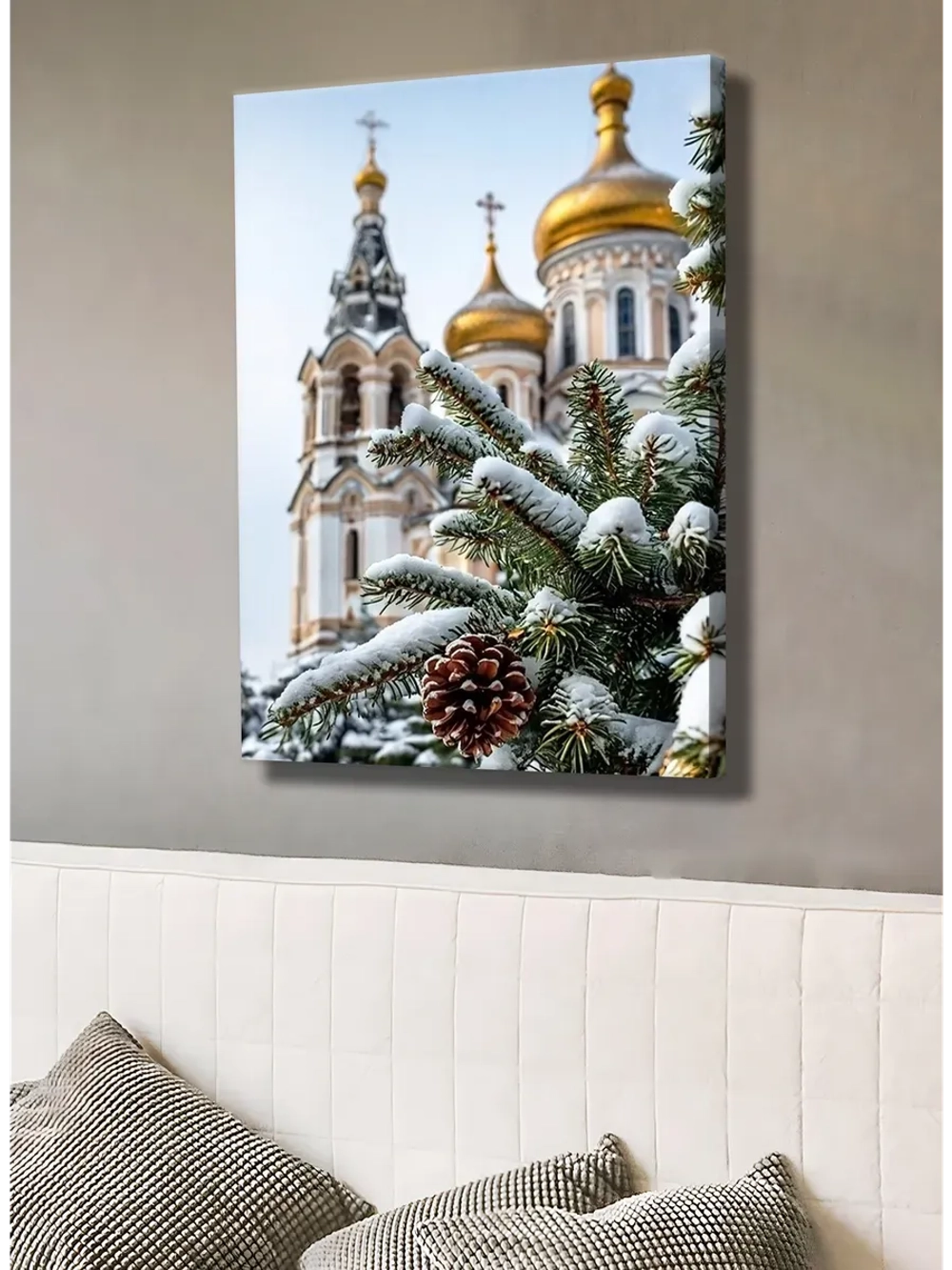 Картина "Зимняя сказка", интерьерная 30х40см 1шт.