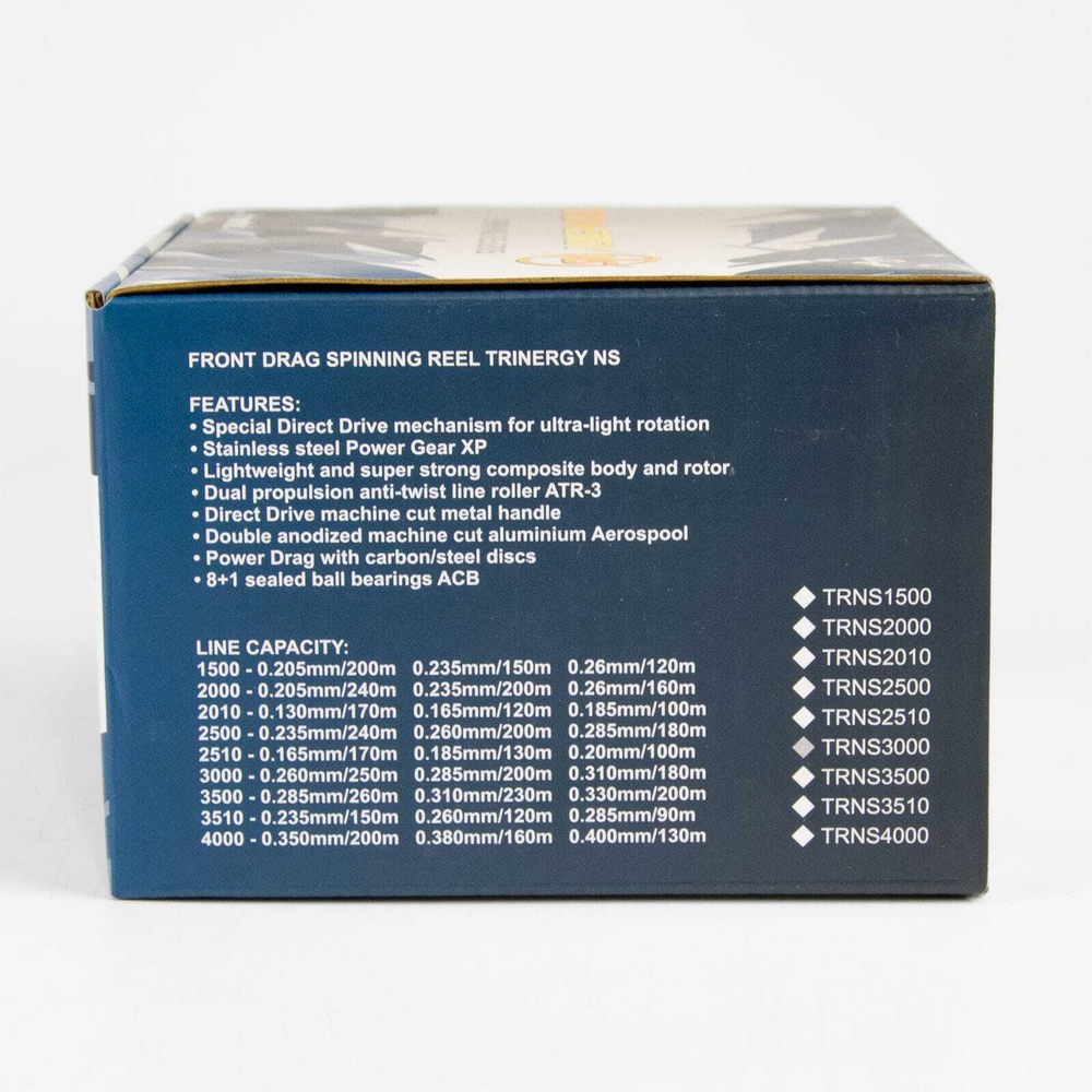 Катушка безынерционная Stinger Trinergy NS 3000 (3000, 8+1BB, мет. шпуля)