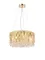 Люстра подвесная NewRgy M27-ф500*H250 H GOLD, 8×40 Вт, золотая