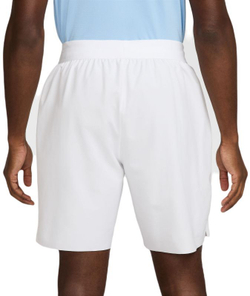 Мужские теннисные шорты Nike Court Advantage Dri-Fit 8in - белый