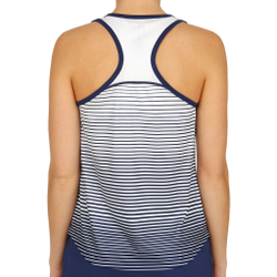 Женская теннисная майка Wilson Team Striped Tank Top Women - Dark Blue, White