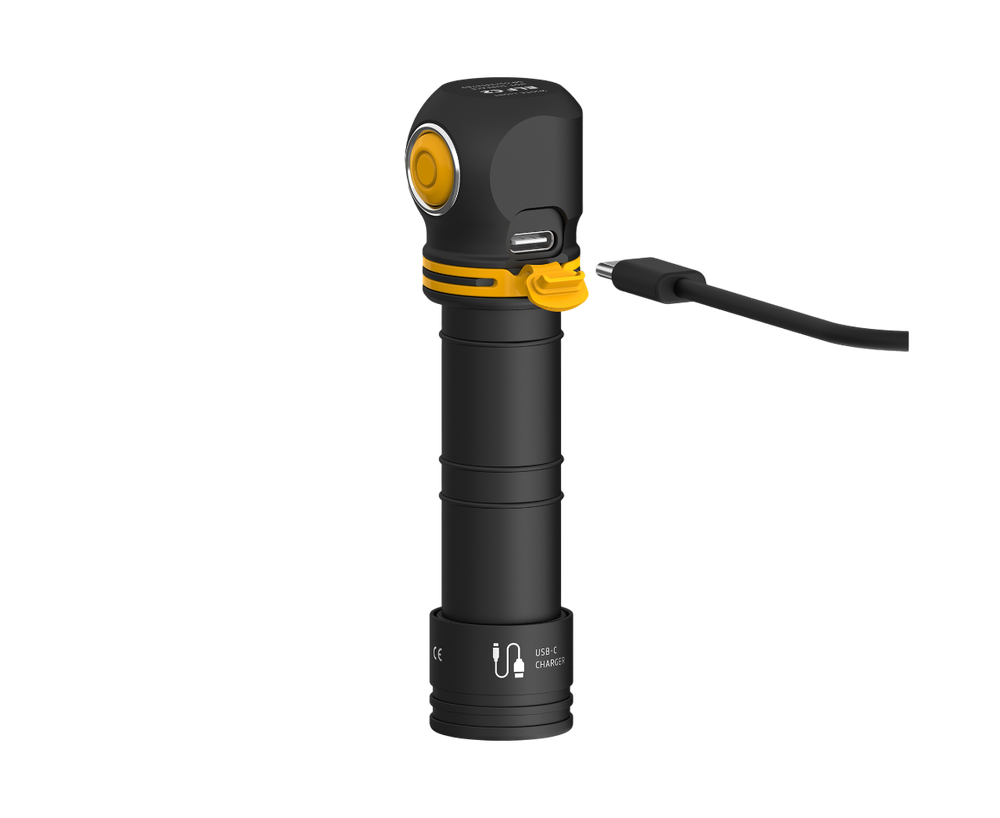 Мультифонарь светодиодный Armytek Elf C2 USB-C+18650, 1100 лм, холодный свет, аккумулятор