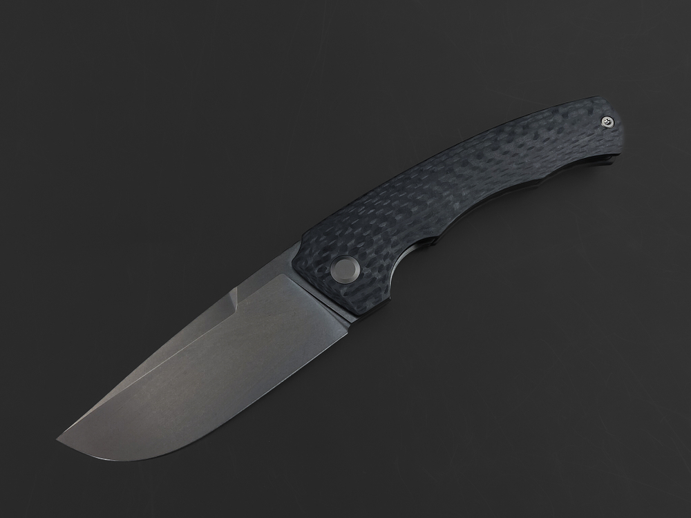Складной нож Megeb-B [T10S PVD Carbon G10]