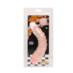 Рельефный гнущийся вибратор Flexi Vibe Sensual Spine (вторая кожа) (Цвет: телесный)