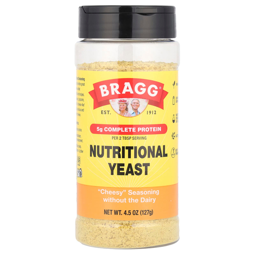 Bragg, пищевые дрожжи, 127 г (4,5 унции)