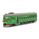 Модель ин. мет. "Электричка" 19см. двери, зеленый, коробка COMTRAIN-19-GN (Технопарк)