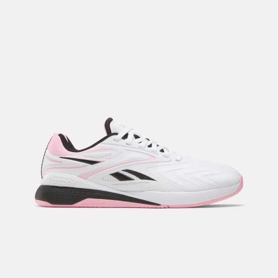 Кроссовки женские Reebok Nano X5 EDGE (Бело-Розовые)