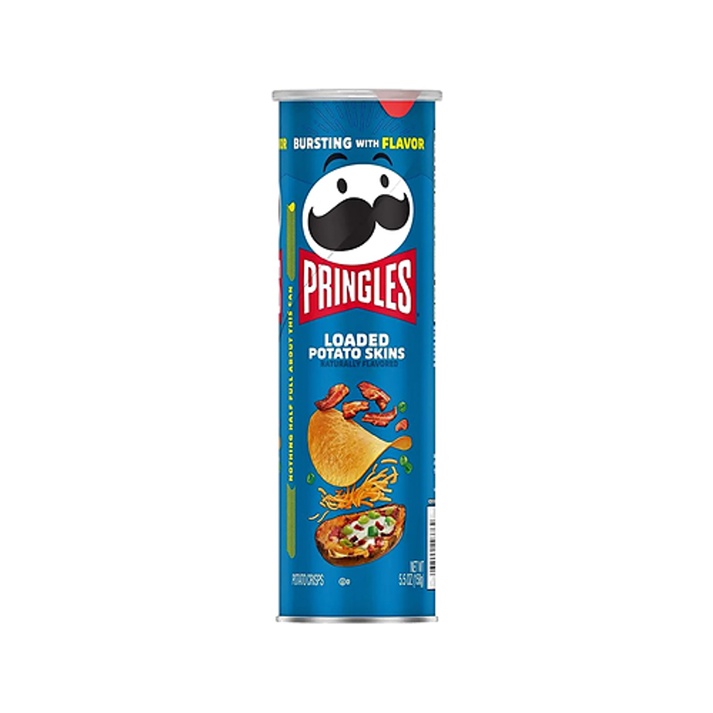 Pringles Loaded Potato Skins чипсы 158г