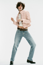 ДЖИНСЫ TRF SLIM С НИЗКОЙ ПОСАДКОЙ — ZARA