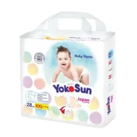 Подгузники-трусики YokoSun XXL 15-23 кг 28шт
