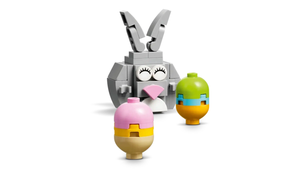 Конструктор LEGO 40808 Пасхальный кролик и охота за куриными яйцами