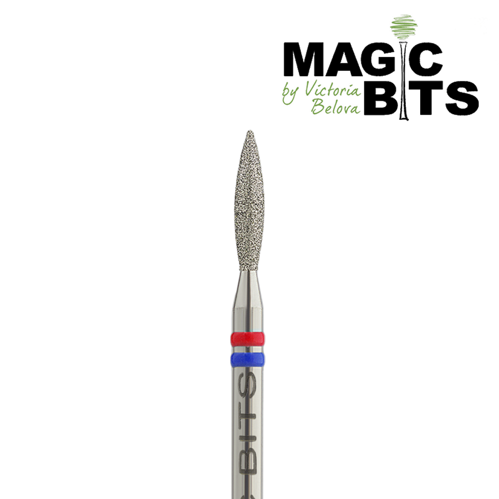 Алмазное пламя 2.1 мм ОСТРЫЙ кончик (Натуральный алмаз)