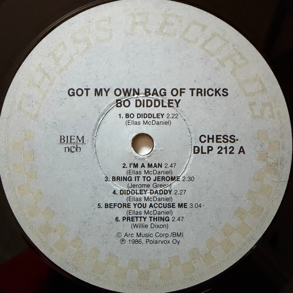 Bo Diddley ‎– Got My Own Bag Of Tricks 2LP (Финляндия 1986г.)