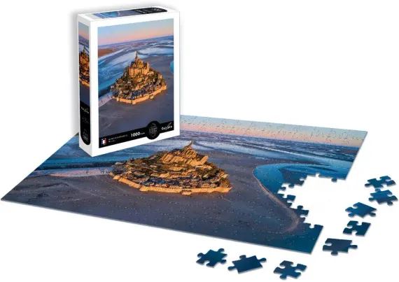 Puzzle ПАЗЛ 1000 деталей - Мон-Сен-Мишель - Нормандия