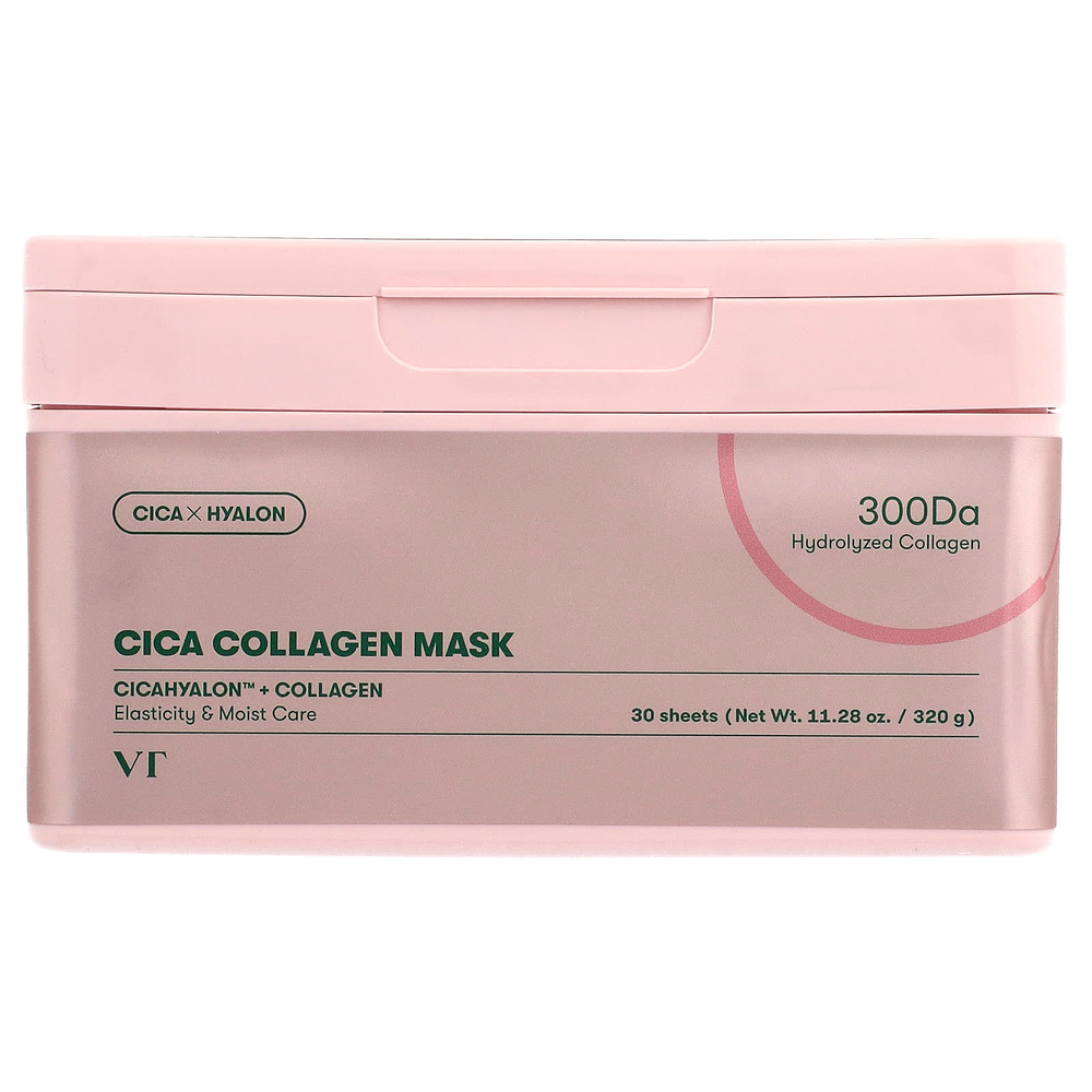 VT Cosmetics, Cica Collagen Beauty Mask, 30 шт., 320 г