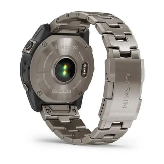Умные часы Garmin Quatix 7X sapphire titanium with braclete