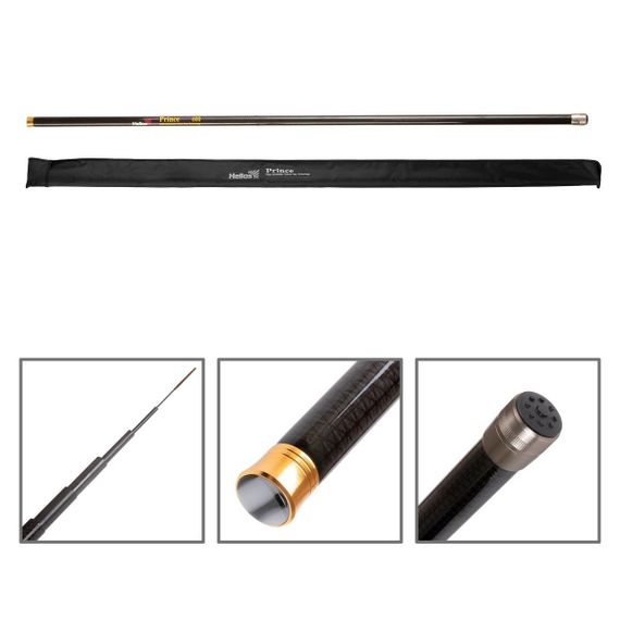 Удилище маховое HELIOS Prince carbon, 6m, 10-30g (HS-P-600)
