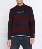 свитер Tommy Jeans - бордовый(DM0DM15154)