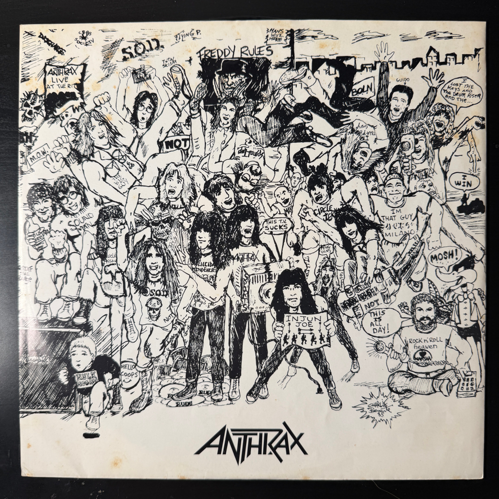 Anthrax ‎– Spreading The Disease (Франция 1985г.)