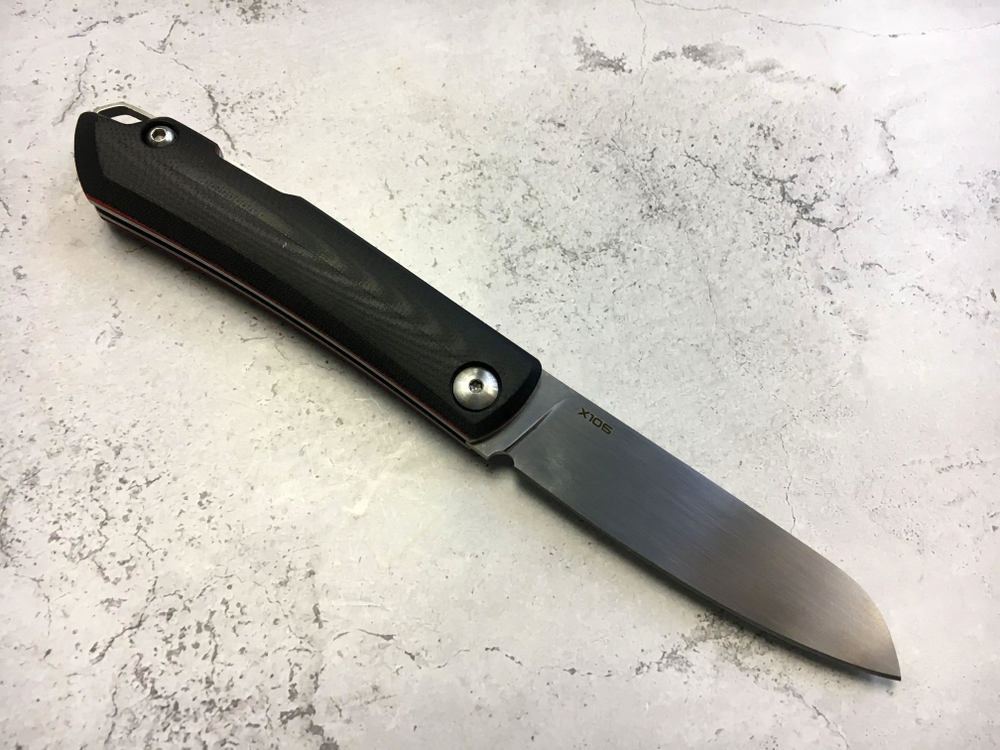 Складной карманный нож Bro, Black/Red, NCC091, N.C.Custom