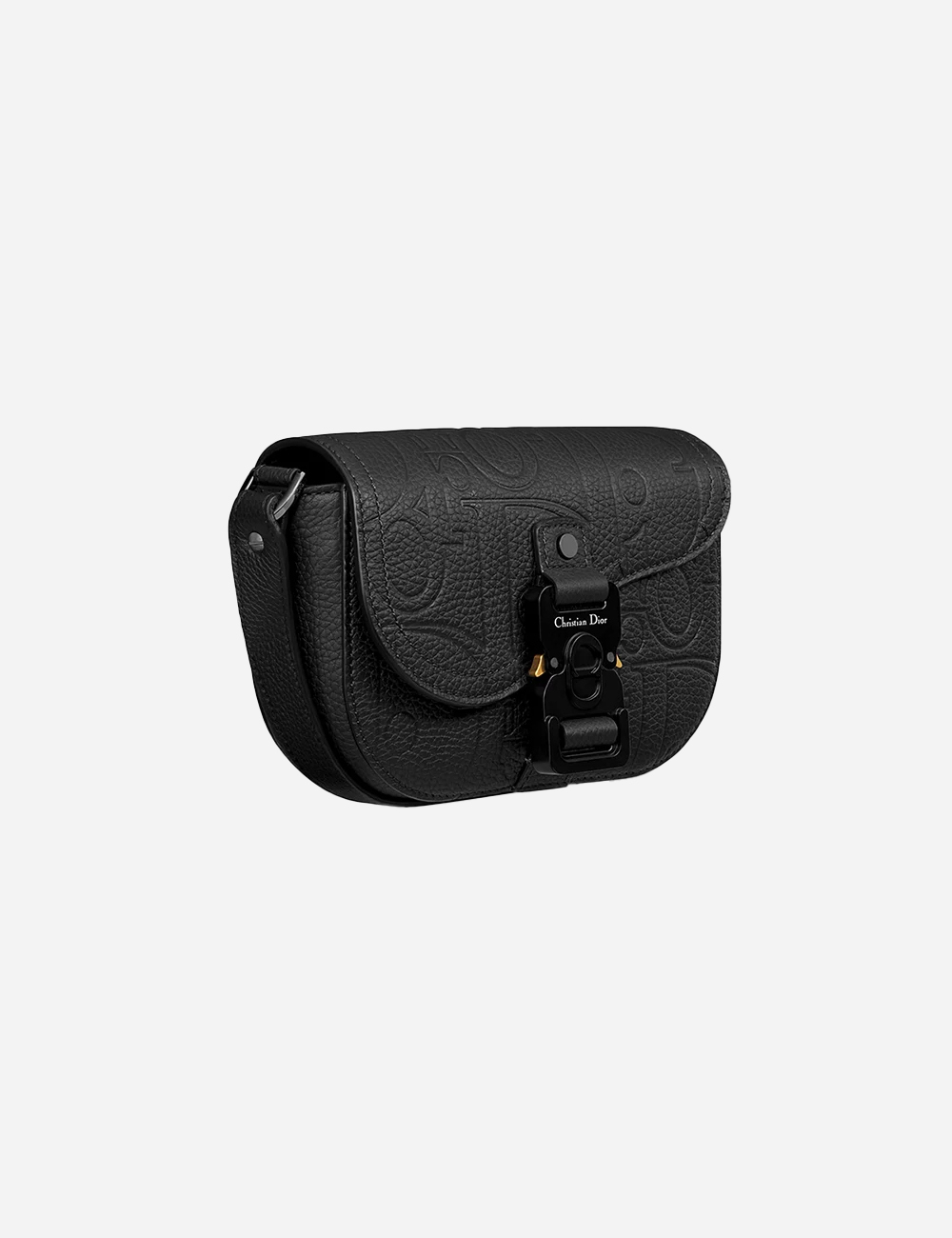 Сумка Dior Mini Saddle Leather Messenger "Black"