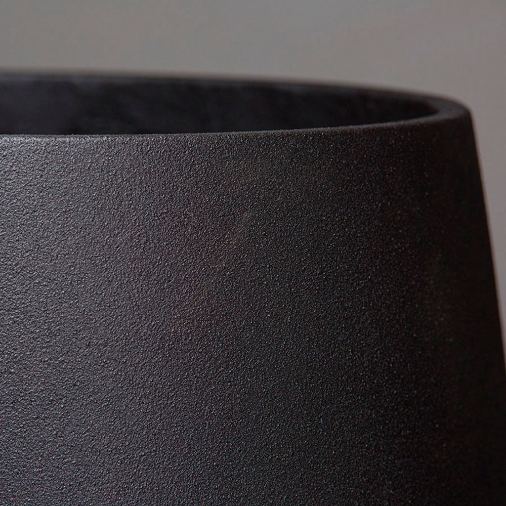 Кашпо BOWL NERO D65 H36