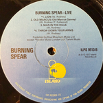 Burning Spear ‎– Live (Англия 1977г.)