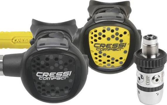 Регулятор Cressi AC2 Compact DIN + Октопус Compact