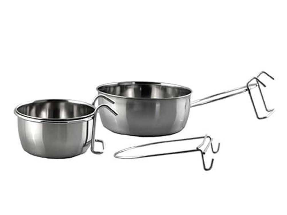 Миска (Triol) KIB3292H/4403 металлич. на держат. д/птиц и грызунов Миска (Triol) KIB3292H/4403 металлич. на держат. д/птиц и грызунов