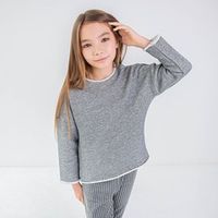 Свитшот "Серый меланж" подростковый