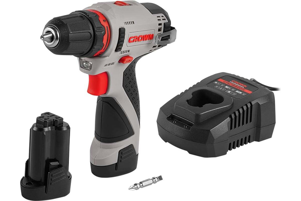 Аккумуляторная дрель-шуруповерт CROWN CT21072HX-2 BMC