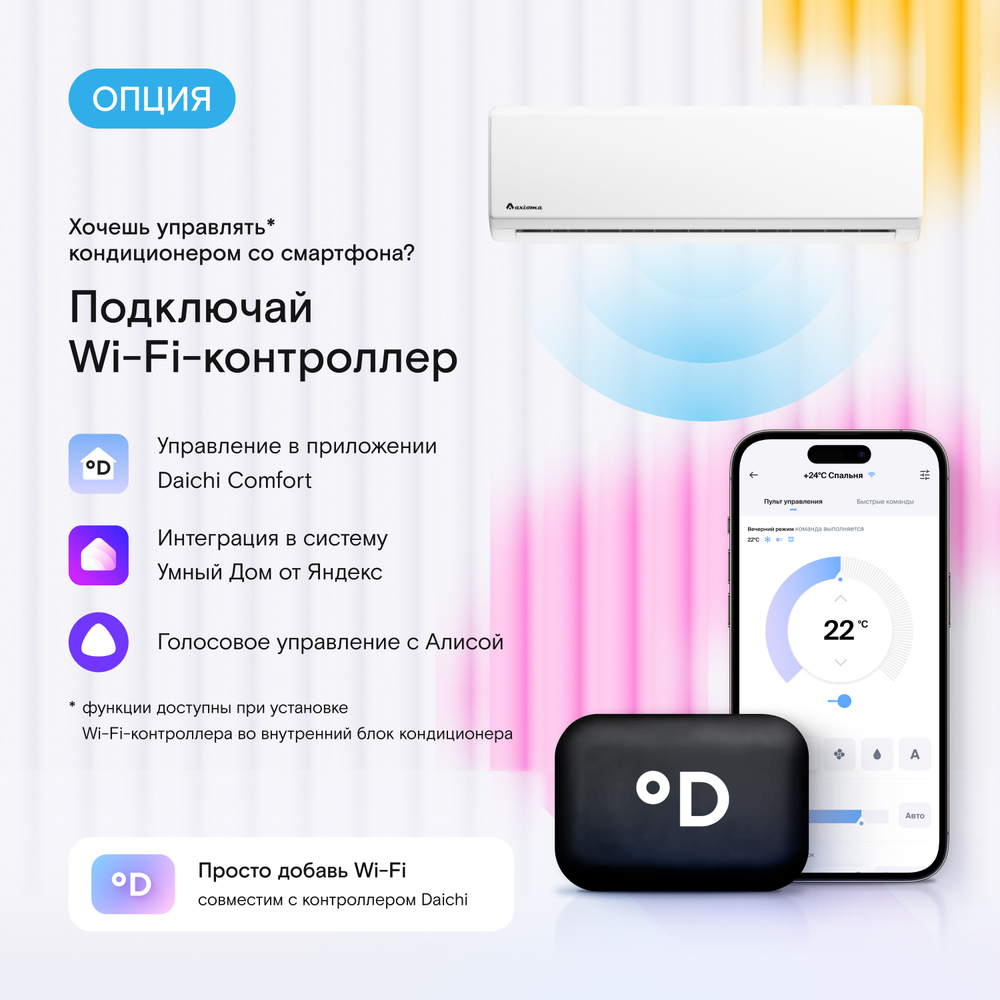 Сплит-система Axioma Серия H Inverter R32