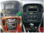 Магнитола для Toyota Land Cruiser 100 1998-2002 (правый руль, климат на ШГУ) - Teyes CC4-PRO монитор 13" 2K QLED на Android 13, Быстрейшая, Snapdragon 778G, ИИ, CarPlay, DSP, 4G SIM-слот