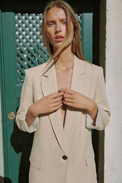 Асимметричный трикотажный свитер -ZARA