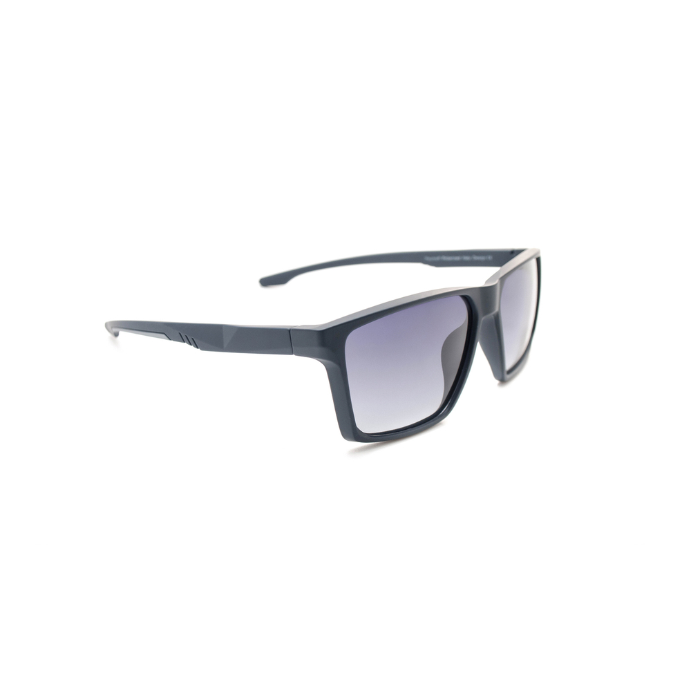 Солнцезащитные очки PAUL ROLF 820081 ZX02 прямоугольные синие матовые