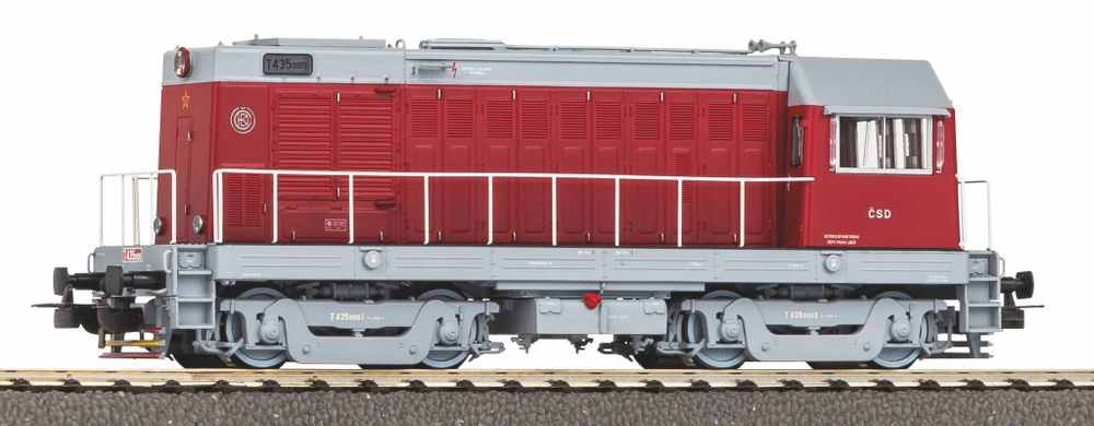 Тепловоз T435 ČSD III + звук + декодер PluX22