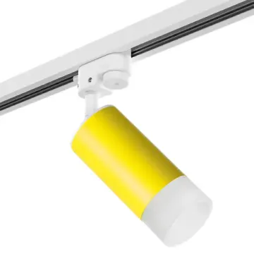 Трековый светильник однофазный 1*GU10 R1T43331 белый/жёлтый Rullo Lightstar
