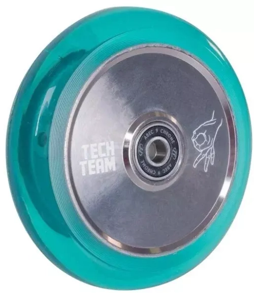 Колесо для самоката X-Treme 110*24мм 5Y,transparent blue/прозрачно-синее