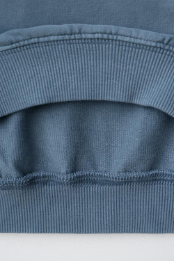 ZARA ОДНОТОННАЯ ТОЛСТОВКА, СИНИЙ/ИНДИГО