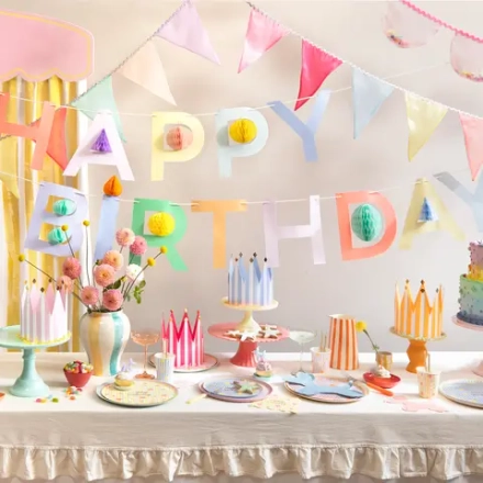 Гирлянда "С Днем Рождения" [Happy Birthday] 1,8 м