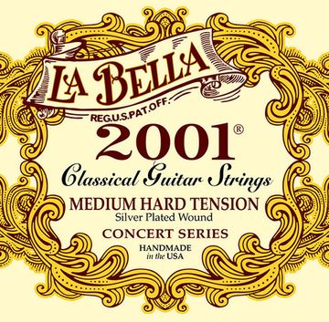 Струны для классической гитары LA BELLA 2001MH
