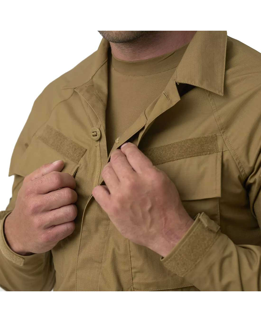 Китель Helikon-Tex Raid Shirt PolyCotton Stretch Ripstop Black