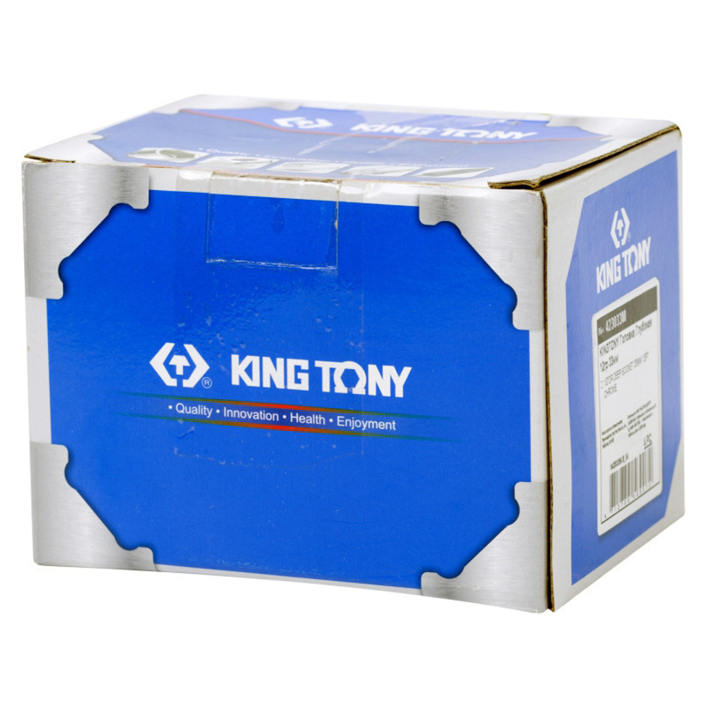 KING TONY (423033M) Головка торцевая глубокая двенадцатигранная 1/2", 33 мм