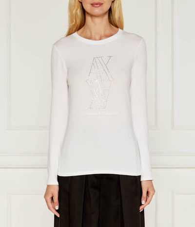 Блузка Armani Exchange - белый(6DYT05 YJDTZ)